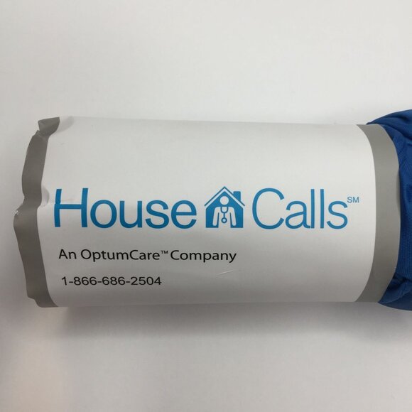 Shedrain Corp. House Calls Blue 42" Auto Open Arc Umbrella Lifetime Warranty - Picture 6 of 8